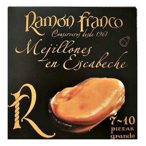 Mejillón escabeche 7/10 pz. Ramón Franco 115gr