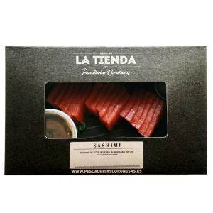 Sashimi de atún rojo 