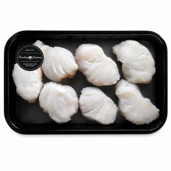 Bandeja de merluza de pincho en delicias 