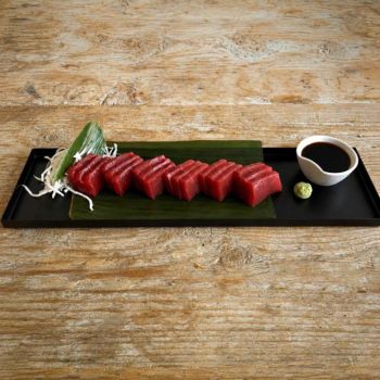 Sashimi de atún rojo 