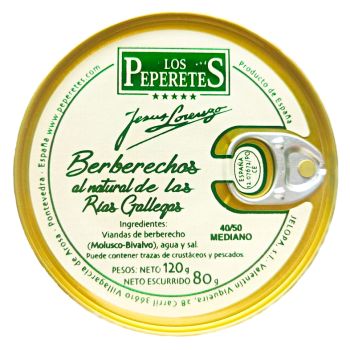 Berberechos 40/50 pz. Los Peperetes 