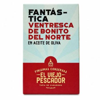 Ventresca de bonito del norte en aceite de oliva El Viejo Pescador 