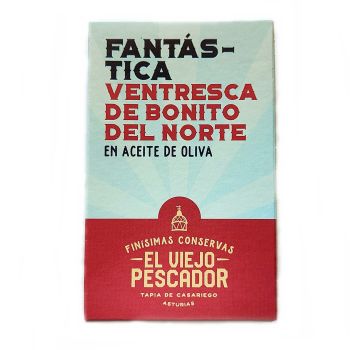 Ventresca de bonito del norte en aceite de oliva El Viejo Pescador 