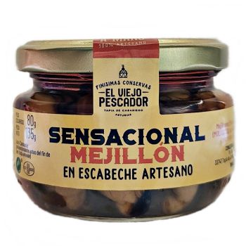 Mejillón en escabeche El Viejo Pescador 