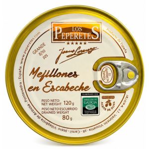 Mejillón escabeche 8/10 pz. Los Peperetes 